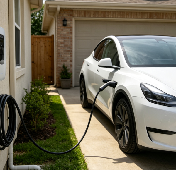 Long-Distance Cabling Service For Home Ev Chargers