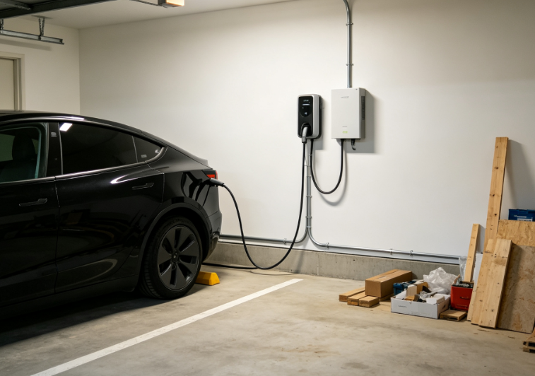 Comprehensive Garage Installation Service For Home Ev Chargers