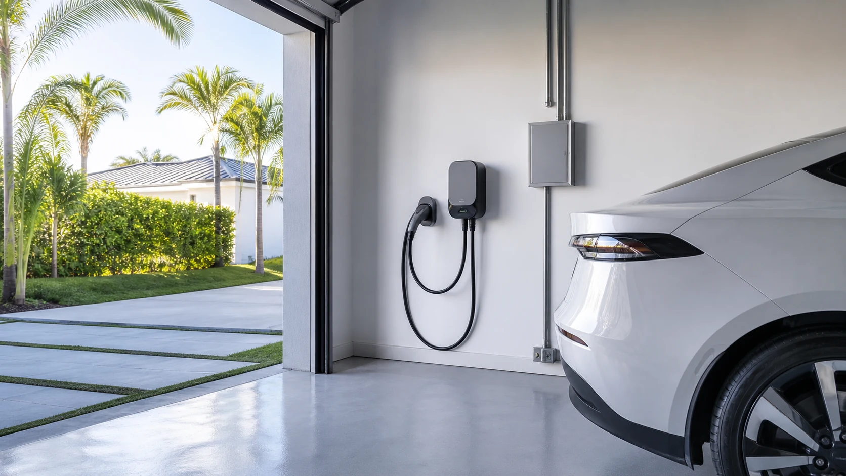 Long-Distance Wiring And Installation Service For Home Ev Chargers