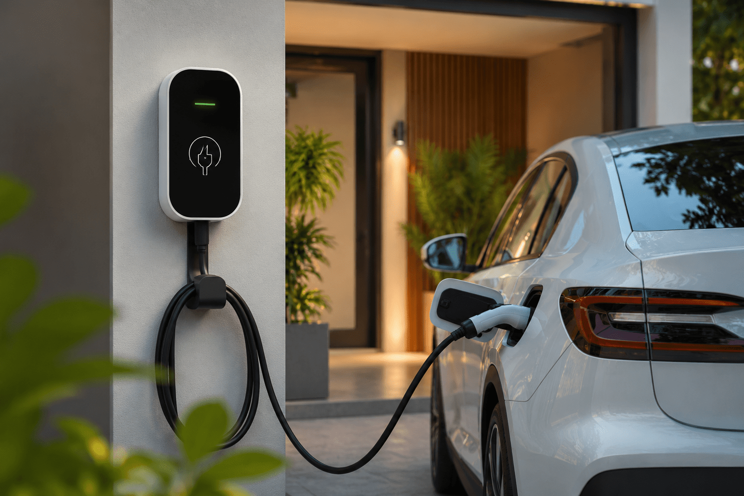 On-Site Installation Service For Residential Exterior Wall Charging Stations
